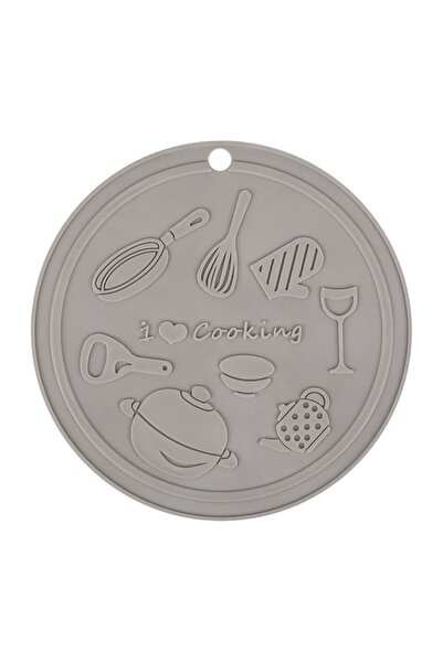 OEM Suport Pentru Vase, Gri, Simplu, Plastic, Ø15,5cm