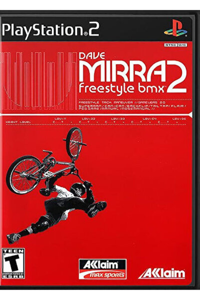 Sony Ντέιβ Μίρα Φρίσταϊλ BMX 2 Παιχνίδι PS2 (Μεταχειρισμένο)