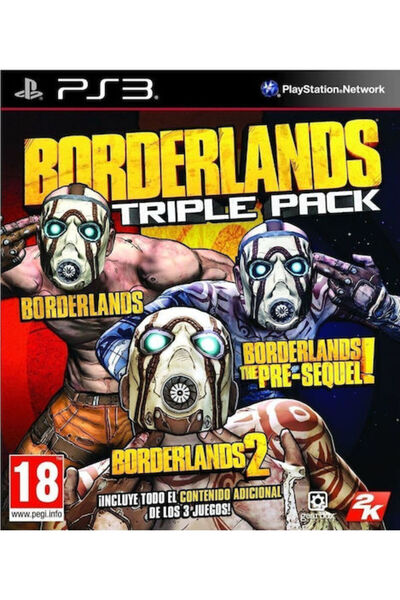 2K Games Borderlands Τριπλό Πακέτο Παιχνίδι PS3