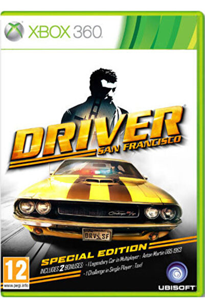 Ubisoft Ltd Driver: Σαν Φρανσίσκο (Ειδική Έκδοση) Παιχνίδι XBOX 360 Ειδικής Έ...