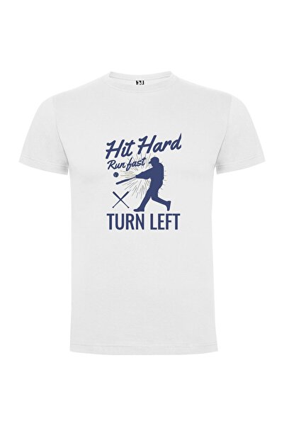 iLovePrints Hardball Artistry: Turn Left Tshirt