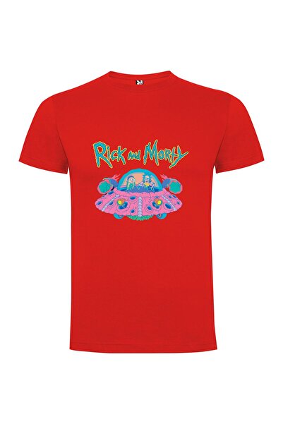 iLovePrints Morty's Pink Space Art Tshirt