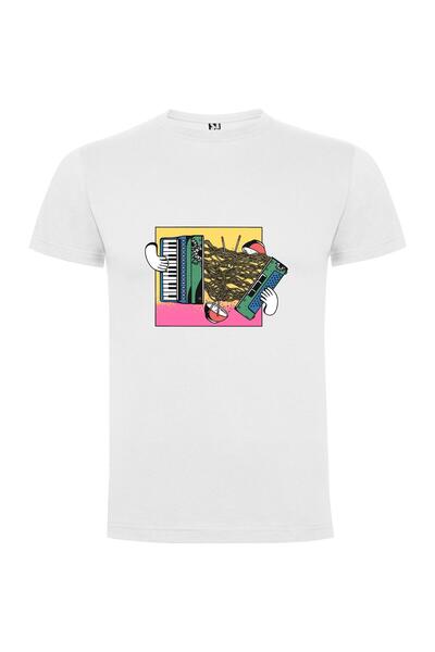 iLovePrints Synth Player Illustration Tshirt
