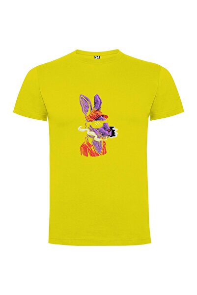 iLovePrints Glamorous Bunny Gangster Tshirt