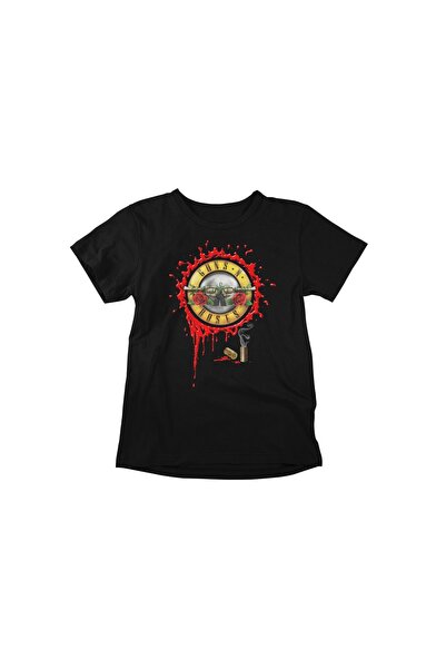 iLovePrints Guns N’ Roses Bloody Logo T-Shirt