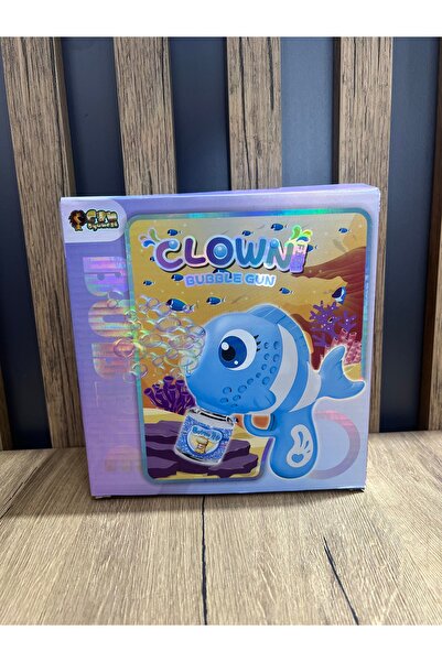 CAN OYUNCAK SEVİMLİ BALIK KÖPÜK TABANCASI BUBBLE GUN BALONCUK