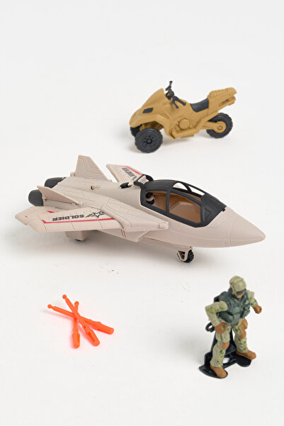 Zadem Store Askeri Model Özel Kurtarma Timi Asker Figür, Jet ve ATV Oyuncak -...