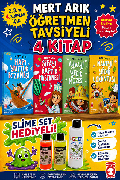 Timaş Çocuk TİMAŞ Mert Arık 2,3. ve 4.Sınıflar İçin Öğretmen Tavsiyeli Harika...