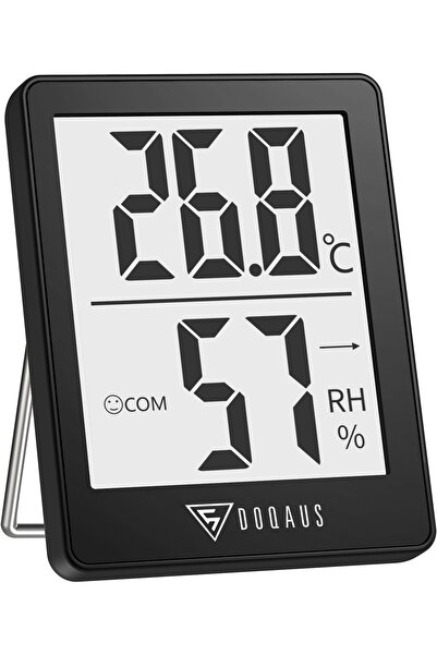 DOQAUS Digital Room Indoor Thermometer, Mini Humidity Meter, Hygrometer with ...