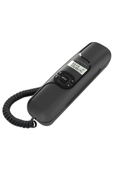 Alcatel Ενσύρματο τηλέφωνο Γόνδολα με αναγνώριση κλήσης, Μαύρο