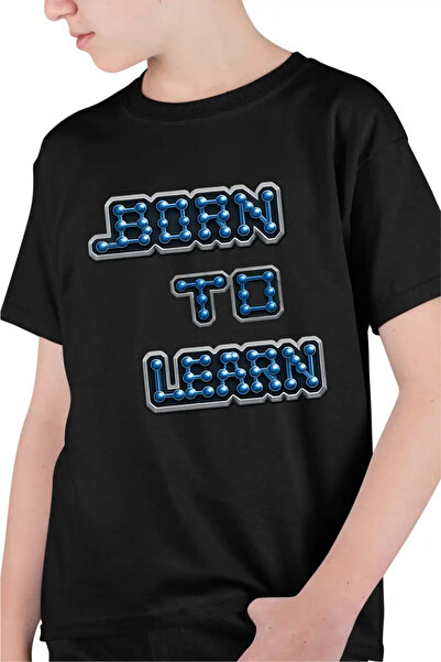 OEM Детска тениска за момчета Born to Learn NCT Kpop Мърч