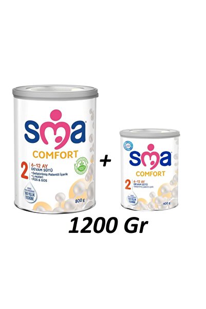 Nestle Sma Comfort 2 Devam Sütü 800 gr +400 Gr Toplam 1200 GR