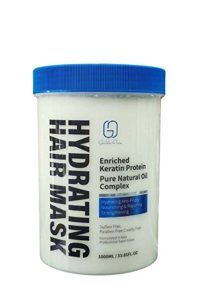 GOLDEN OASIS Keratin moisturizing hair mask - nourishing and strengthening fo...