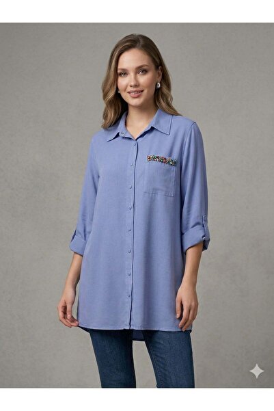 SEDNA Pocket Beaded Embroidered Tunic