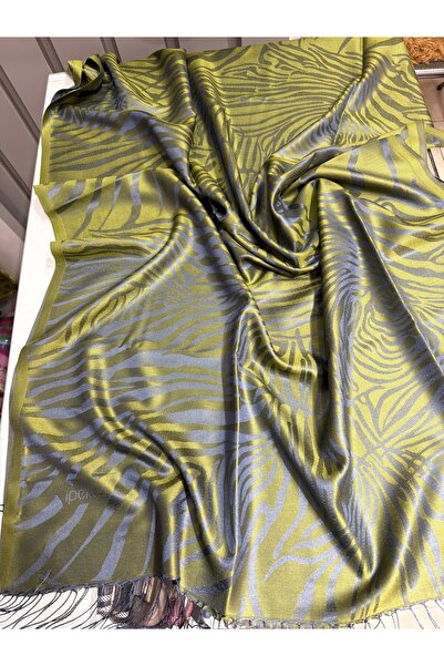 ipekevi Zebra Patterned Silk Shawl Vip Series
