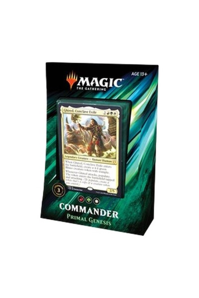 Magic The Gathering Magic: The Gathering Commander 2019: Primitive Genesis Deck