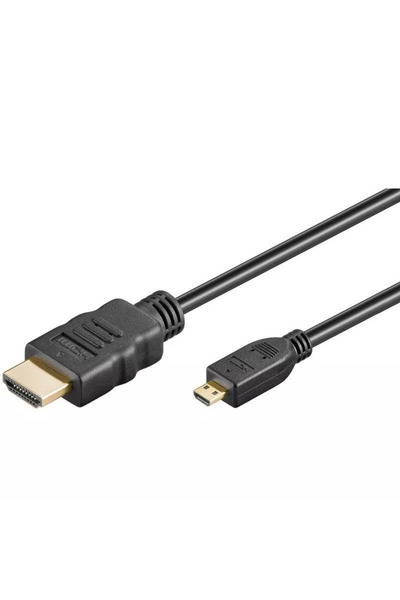 goobay Cablu micro HDMI la HDMI 3D cu Ethernet 2m