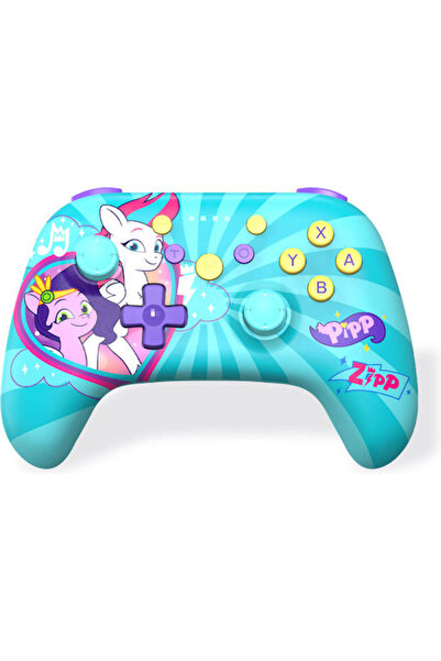Nintendo My Little Pony Pipp & Zipp Ασύρματο Χειριστήριο για PC / Switch Μπλε