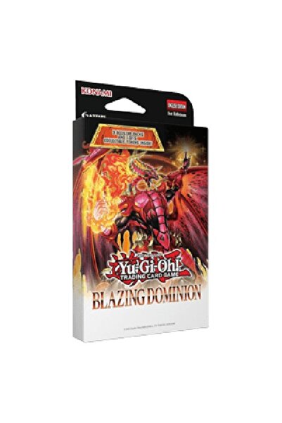 KONAMI Yu-Gi-Oh! Blazing Dominion Pachet de 3 Tuckbox
