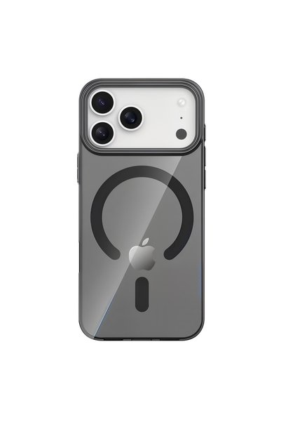 Bezos غطاء Joko Apple iPhone 17 Pro Max المتوافق مع PC Blank Magsafe - أسود