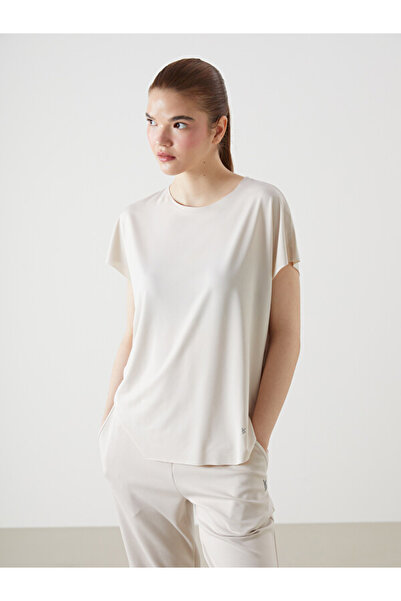 LC Waikiki Crew Neck Oversize Women's Sports T-Shirt
