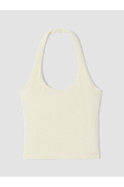 LC Waikiki Timeless Clothing & Timeless Choices Halter Roba Collar Women's Crop