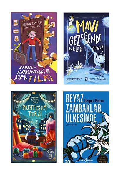 Timaş Çocuk 4-5-6.Sınıf Okuma Seti Muhteşem Terzi Mavi Gezegende Neler Oluyor...