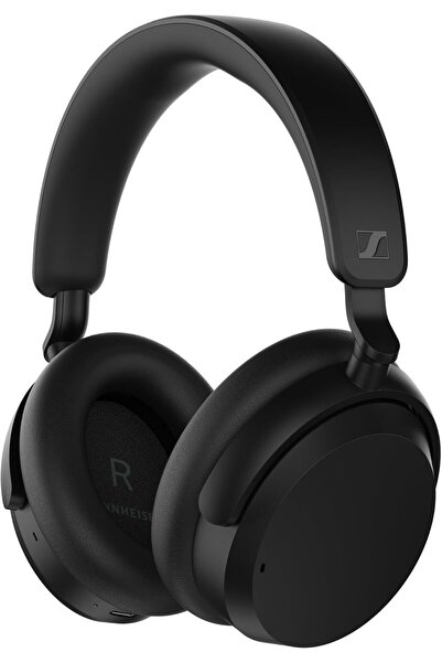 Sennheiser سماعات أذن لاسلكية من أكسنتوم، فوق الأذن، باللون الأسود