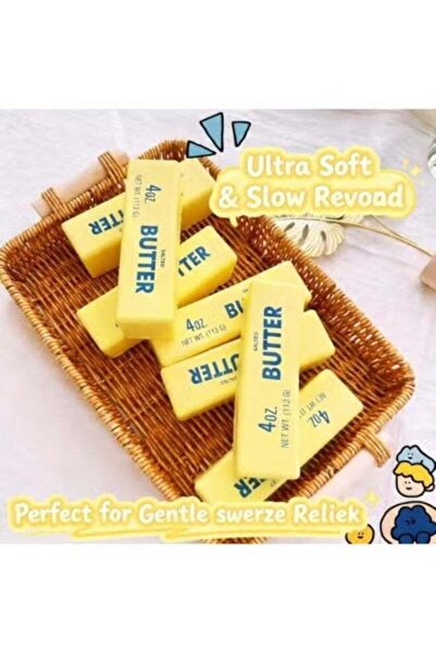 ATRJSZ Slow Rising Dumpling Squishy Butter Squeeze Toy Sensory Stress Relief Squishies