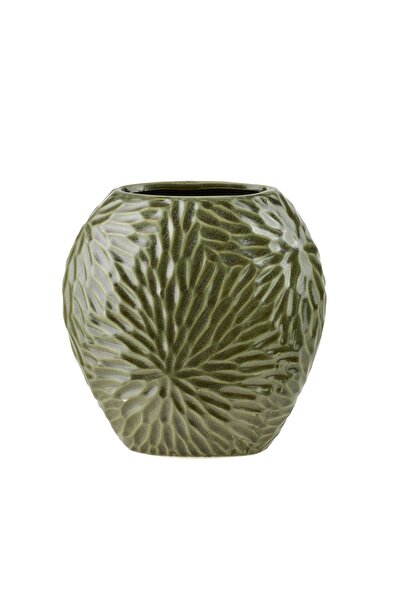 MONDEX Vază Ceramică YARINE YARINE 20x10x20 cm Verde 1 buc.