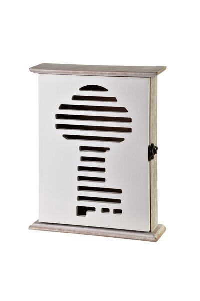 MONDEX Cutie pentru chei din lemn STACY, Suport decorativ pentru chei, 20 x 6...