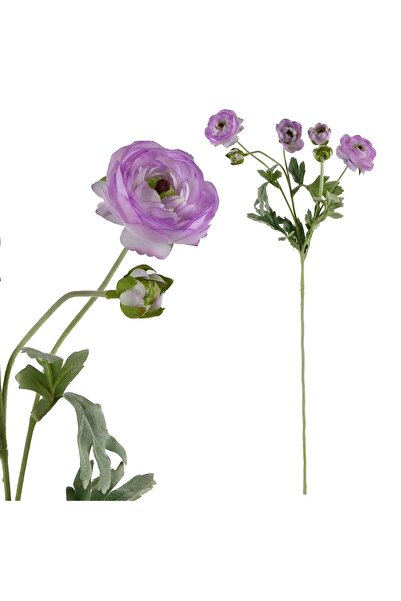 MONDEX Tulpina de floare artificială Prima Viridis Globeflower 69 cm Verde 1 ...