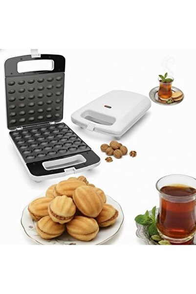 Generic 36 Holes Walnut Cookie Maker, 1400W Electric Nut Waffle Bread Machine...