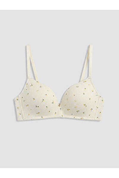 LC Waikiki Quality Pieces from Çelebi Store Floral Triangle Bra Without Under...