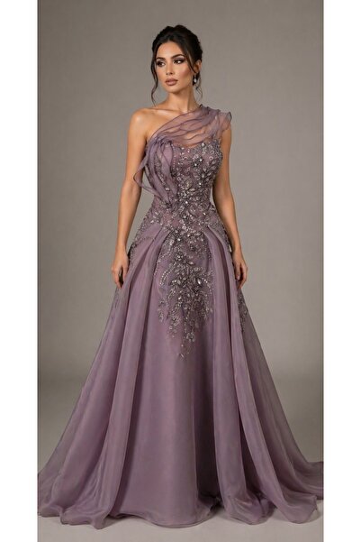 Diva style فستان سهره راقي موف