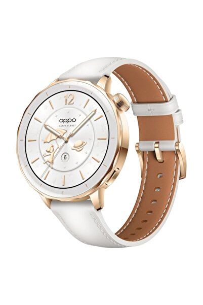 OPPO Smartwatch Watch X2 Mini, 43mm, eSIM, GPS, Android, ECG, placat cu aur d...
