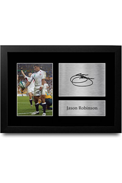 HWC Trading FR Jason Robinson England Gifts Printed Signed Autograph Picture ...