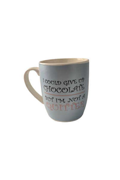 Cesiro Mug, 360 ml, White/Blue with message