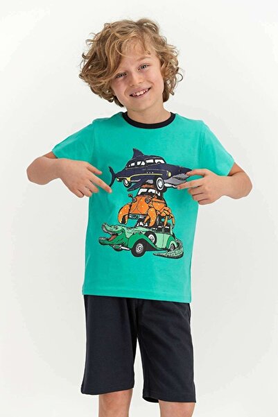 ROLY POLY Παιδική Πιτζάμα Σορτσάκι "Roly Poly" SEA CARS