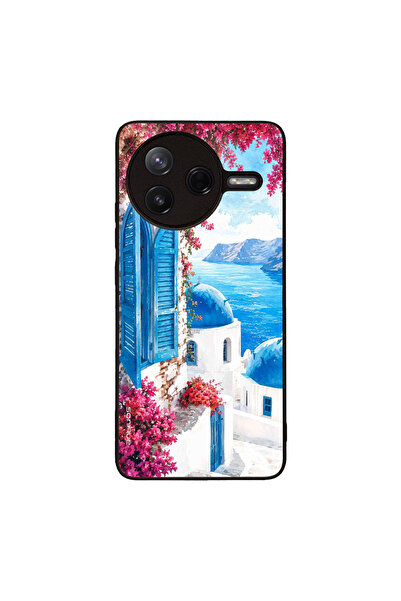 Sonique Θήκη Greek Island Muse Series για Xiaomi Poco F7 Pro 5G Σαντορινό Γαλ...