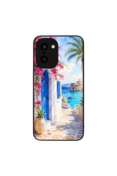 Sonique Θήκη Greek Island Muse Series για OnePlus 15R 5G Σοκάκι Ρόδου