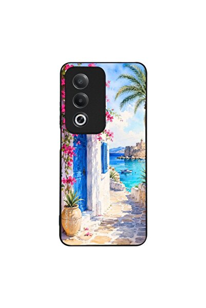Sonique Θήκη SoniqueGreek Island Muse Series για Oppo A80 5G Σοκάκι Ρόδου