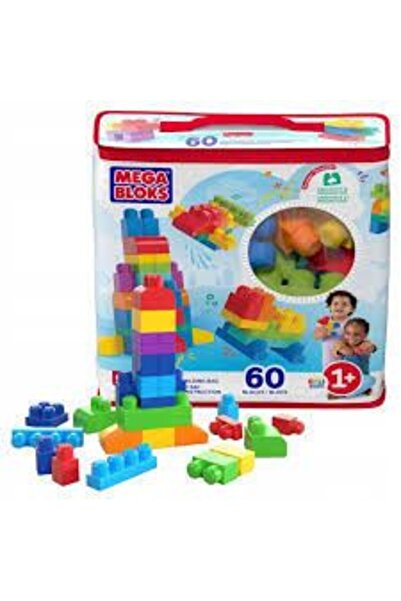 FISHER PRICE Mega Bloks Τουβλάκια Κατασκευών Σακούλα 60 τεμαχίων (DCH55)
