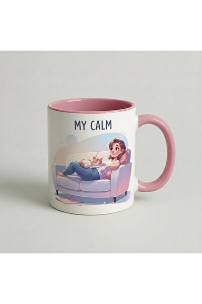 Petgifts Cana Cadou Personalizat Amuzanta Cu Mesaj My Calm - Ceramica 330 Ml