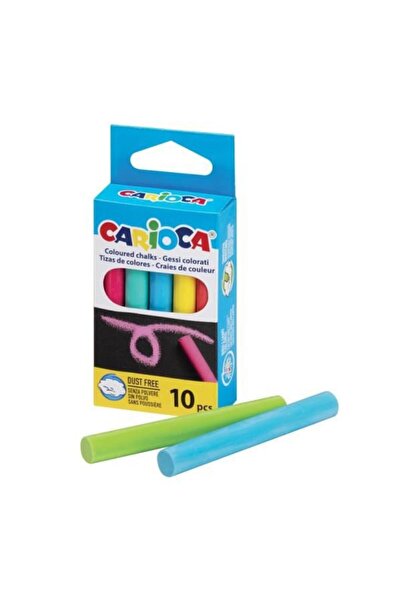carioca Πολύχρωμες κιμωλίες 10 τεμάχια.