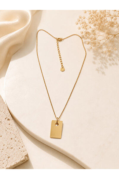 Archhazel Jewelery Plate Model Steel Pendant