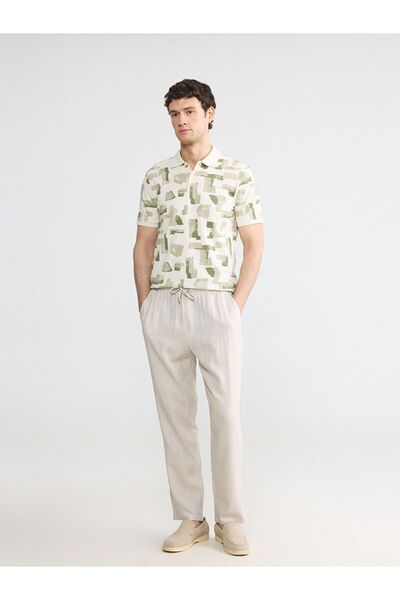 LC Waikiki Regular Fit Linen Blend Men's Trousers