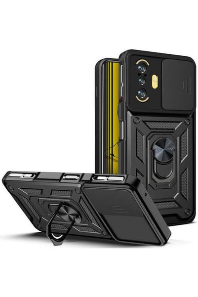 Other Bodycell Armor Slide Πίσω Κάλυμμα Πλαστικό Μαύρο (Poco F3 GT) Κωδικός: ...