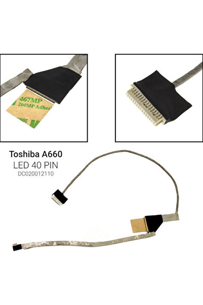 Toshiba Καλώδιο Flex Οθόνης για Φορητό Υπολογιστή