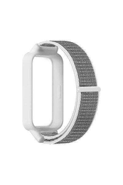 NANOSPACE Xiaomi Band 9 Active / Redmi Band 3 için Kordon Ayarlanabilir Kumaş...